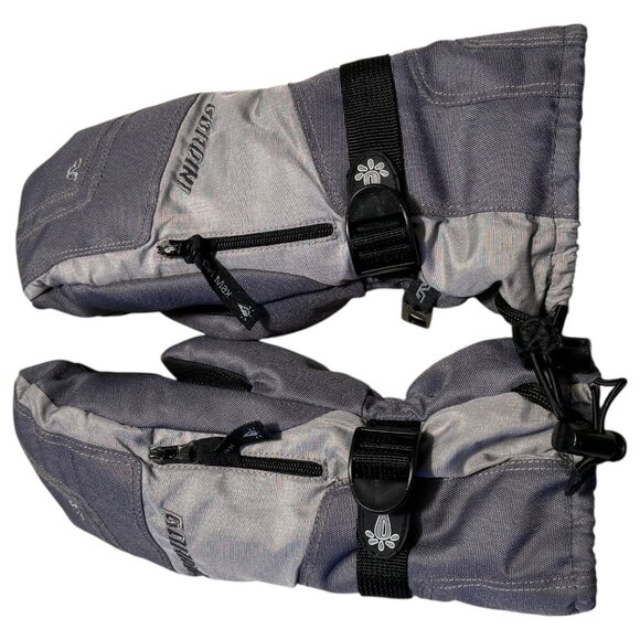 Gordini Ultra Dri-Max Gauntlet IV Mitt ~ Winter Snow Gloves / Mittens ~ Gray - Picture 3 of 10